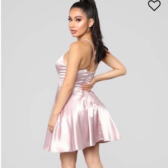 Fashion Nova Silky Dress - Picture 4 of 8